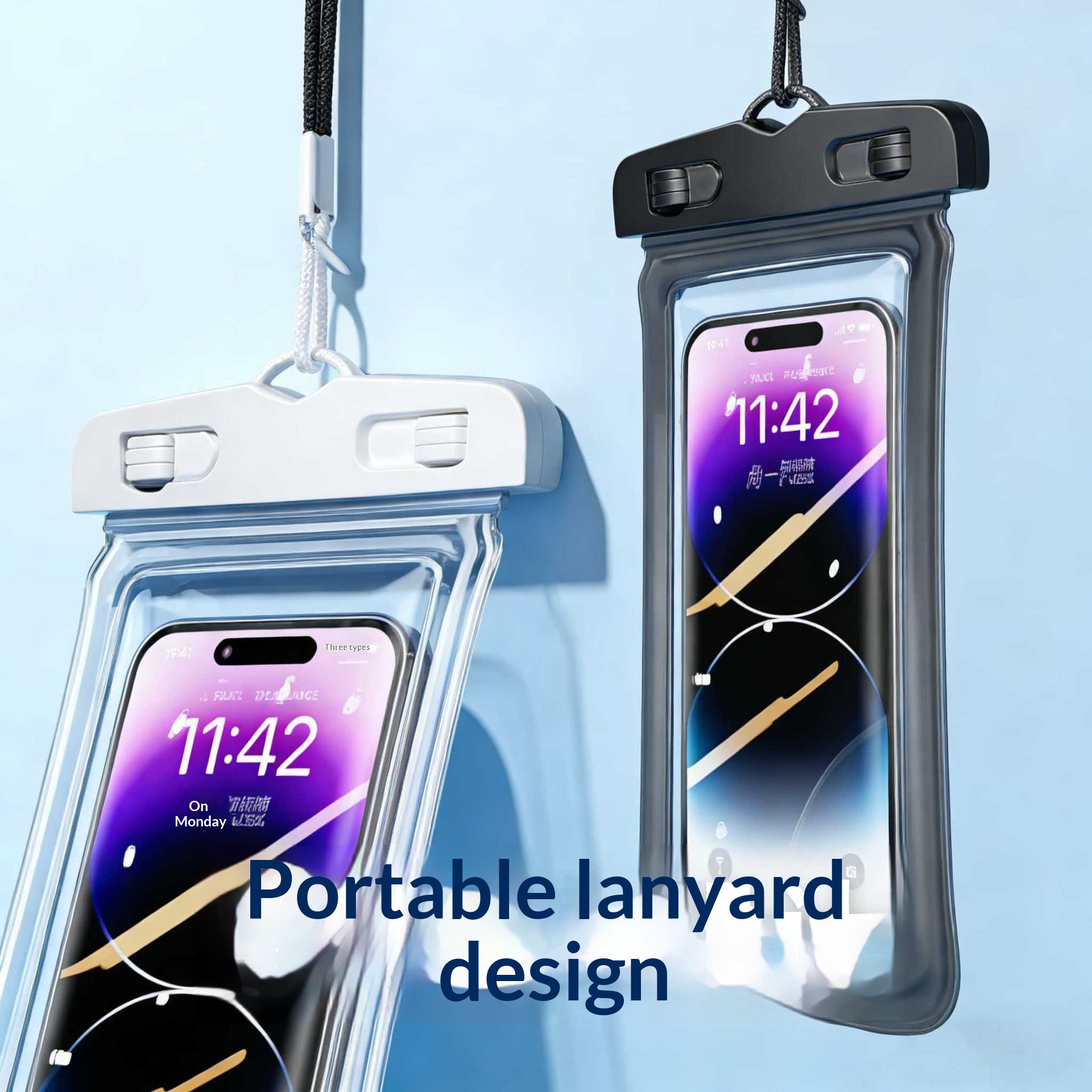 Swimming And Diving Touchscreen Phone Waterproof Pouch