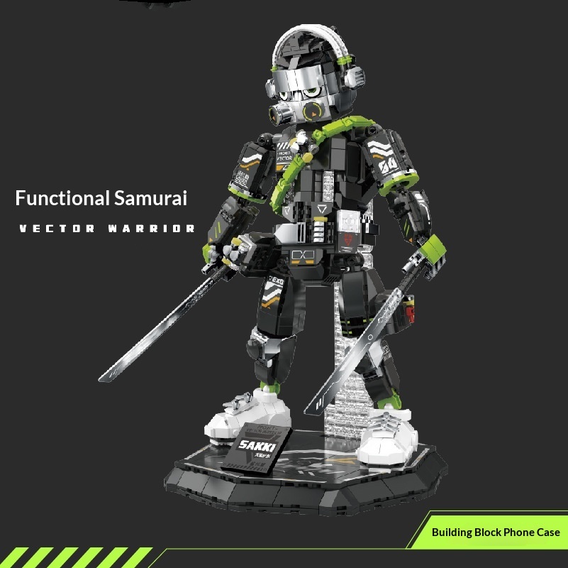 Samurai Building Block Toy