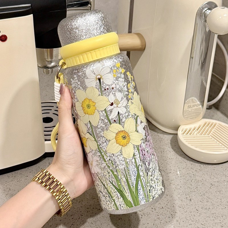 Portable Stainless Steel New Titanium-Plated Insulated Cup — foto 11