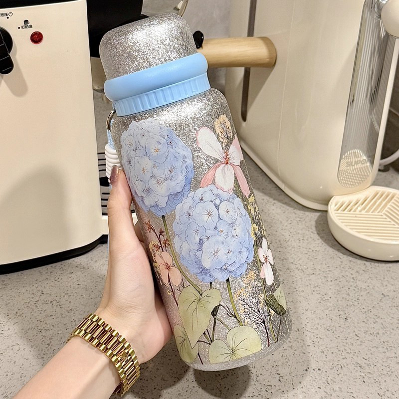 Portable Stainless Steel New Titanium-Plated Insulated Cup — foto 13