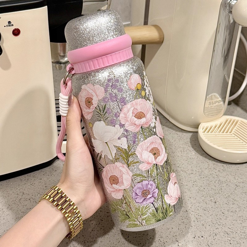 Portable Stainless Steel New Titanium-Plated Insulated Cup — foto 15