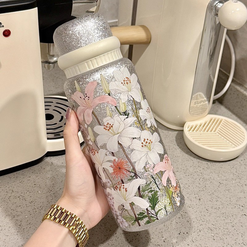 Portable Stainless Steel New Titanium-Plated Insulated Cup — foto 2