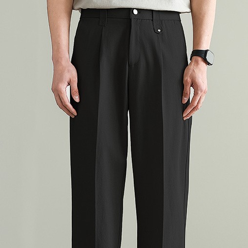 Spring Men's Loose-fitting Wide-leg Pants
