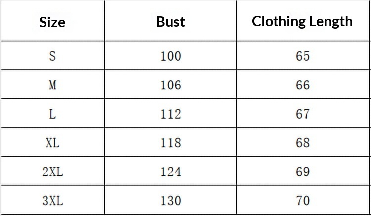 Women's Square-Neck Tank Top size chart – measurements for S, M, L, XL, 2XL, 3XL