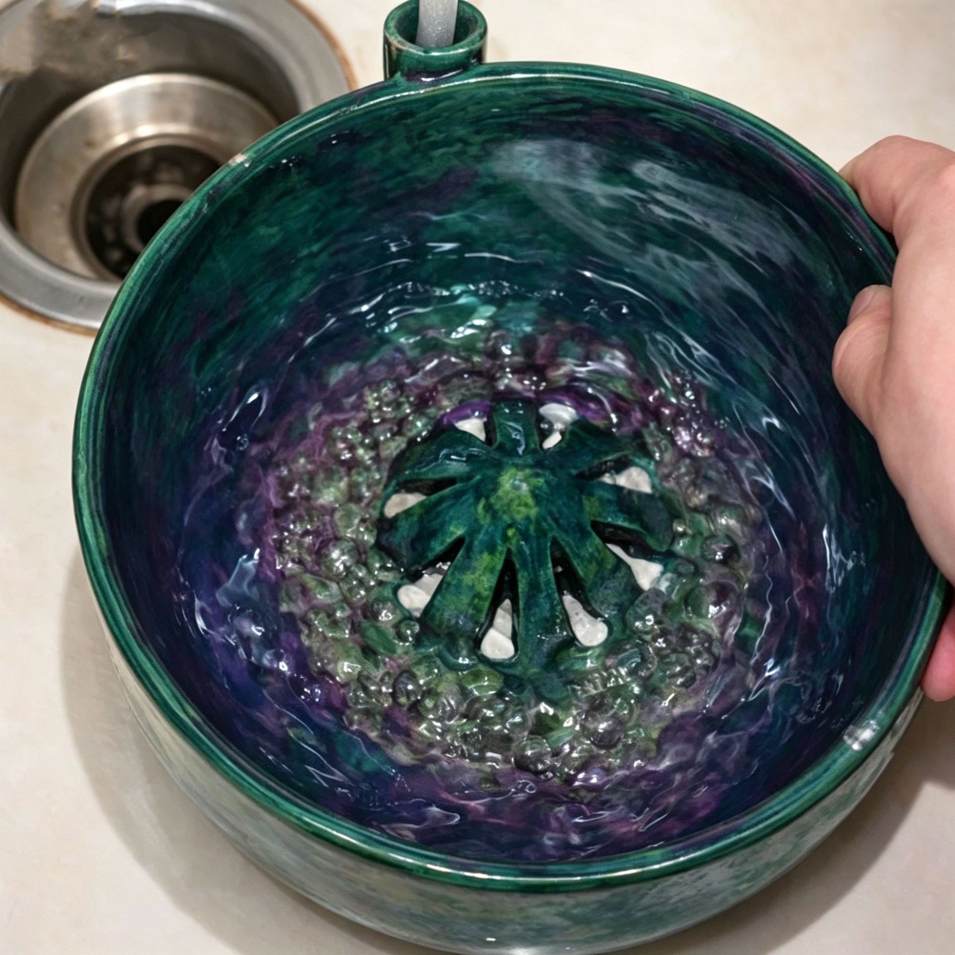 Exquisite Berry Swirl Bowl Home