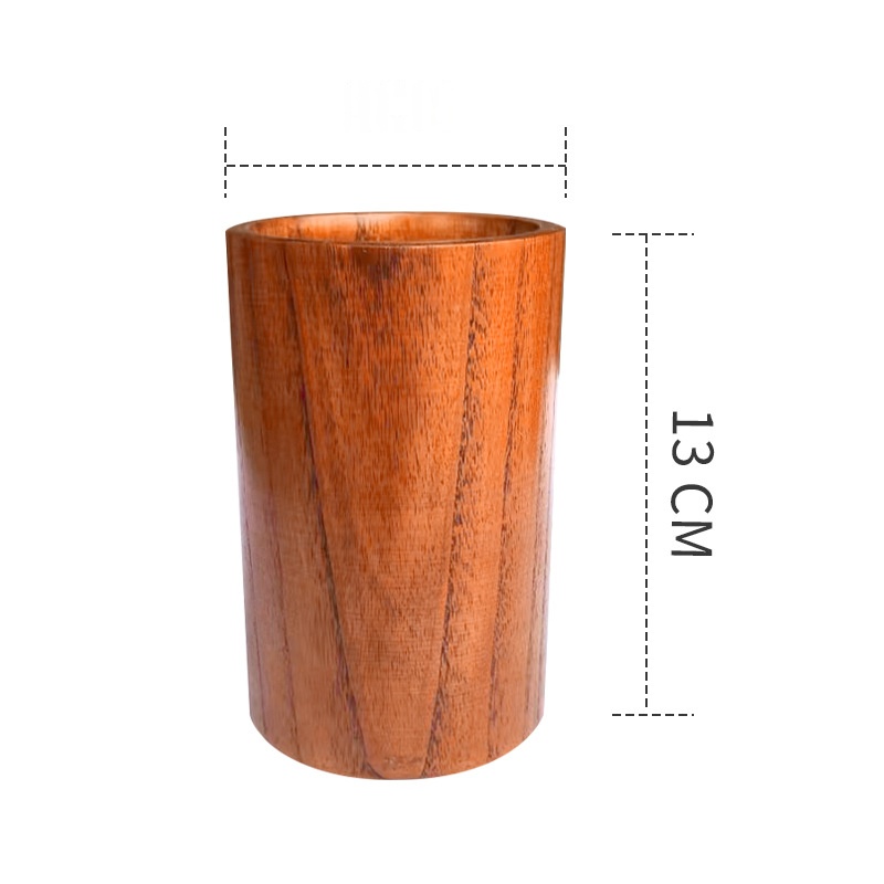 Long-handled Soup Spoon Wooden Strainer Non-stick Pot