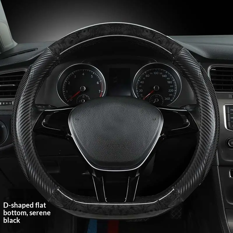Universal Non-slip Car Steering Wheel Cover Decorative Handlebar Wrap