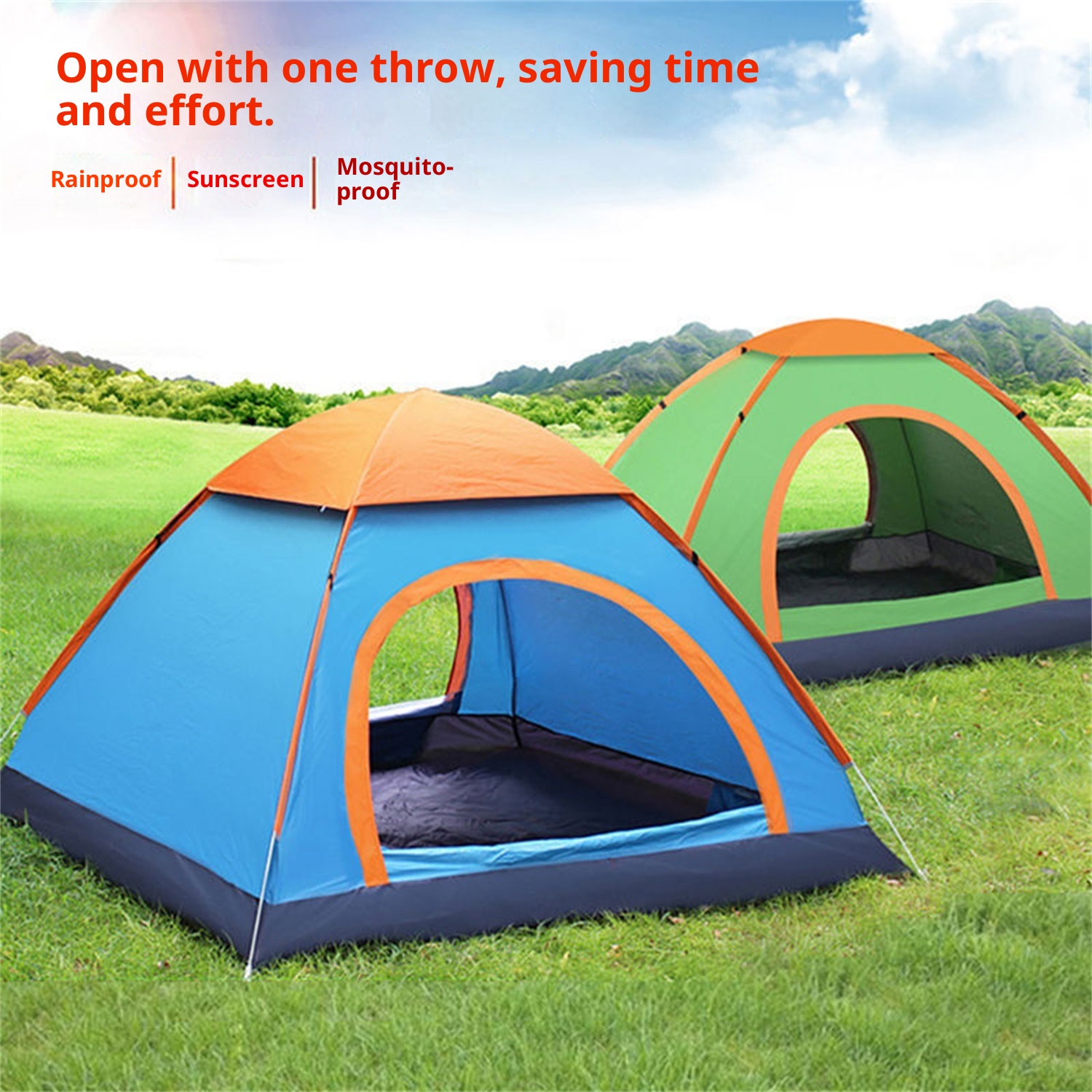 Quick-opening Tent Full-automatic Camping Without Building