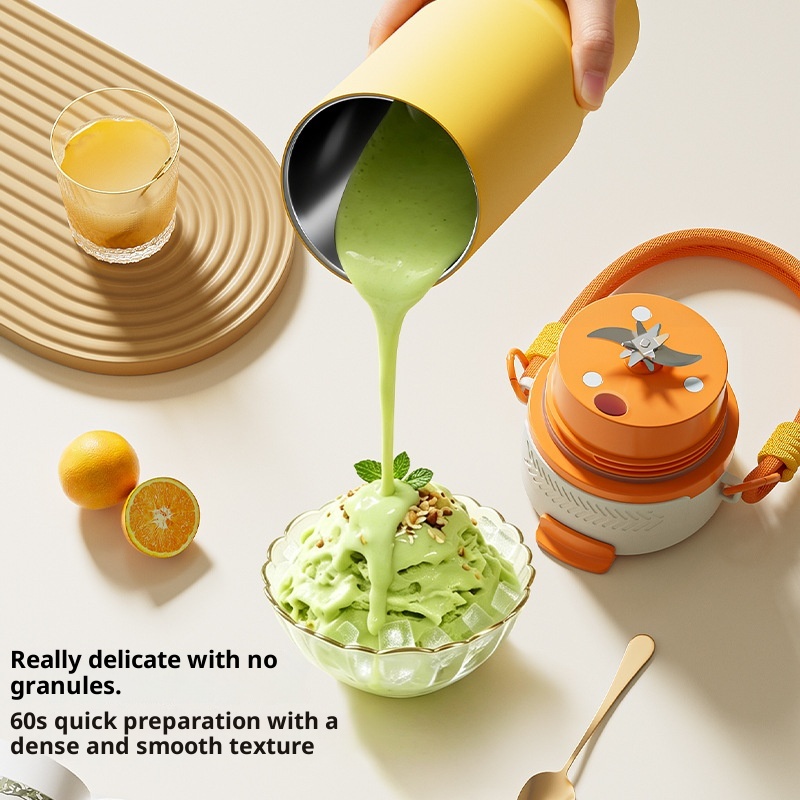 Stainless Steel Insulated USB-Powered Portable Juice Cup — foto 4