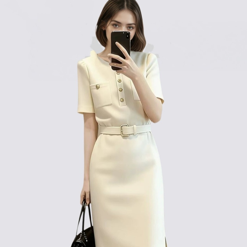Casual Hepburn Style Dress For Women