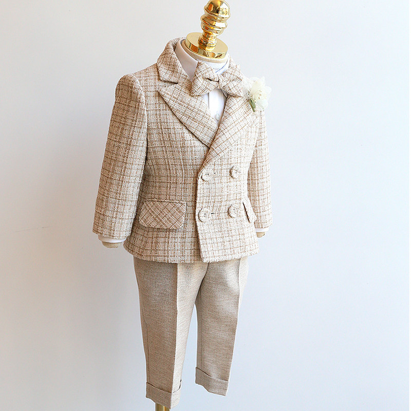 Boys' Formal Dress Flower Girl British Suit — foto 3