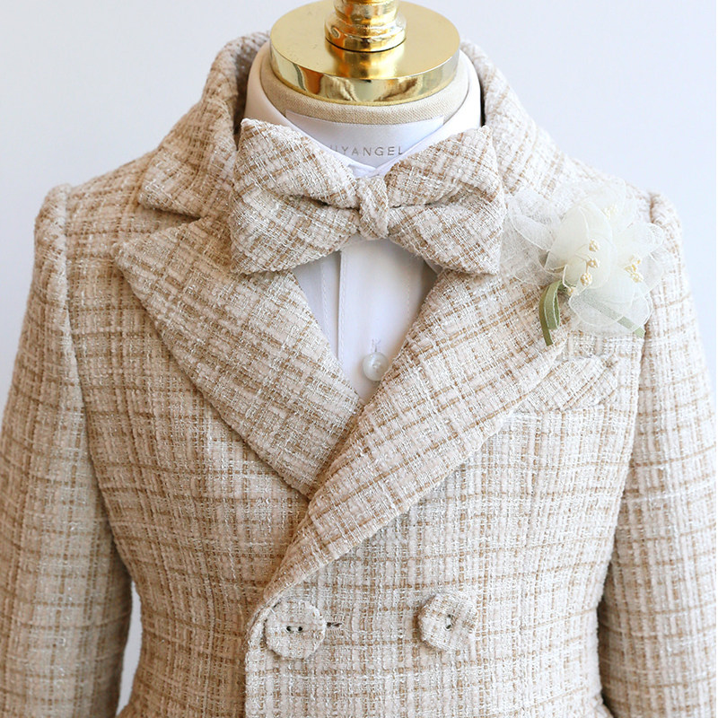 Boys' Formal Dress Flower Girl British Suit — foto 4