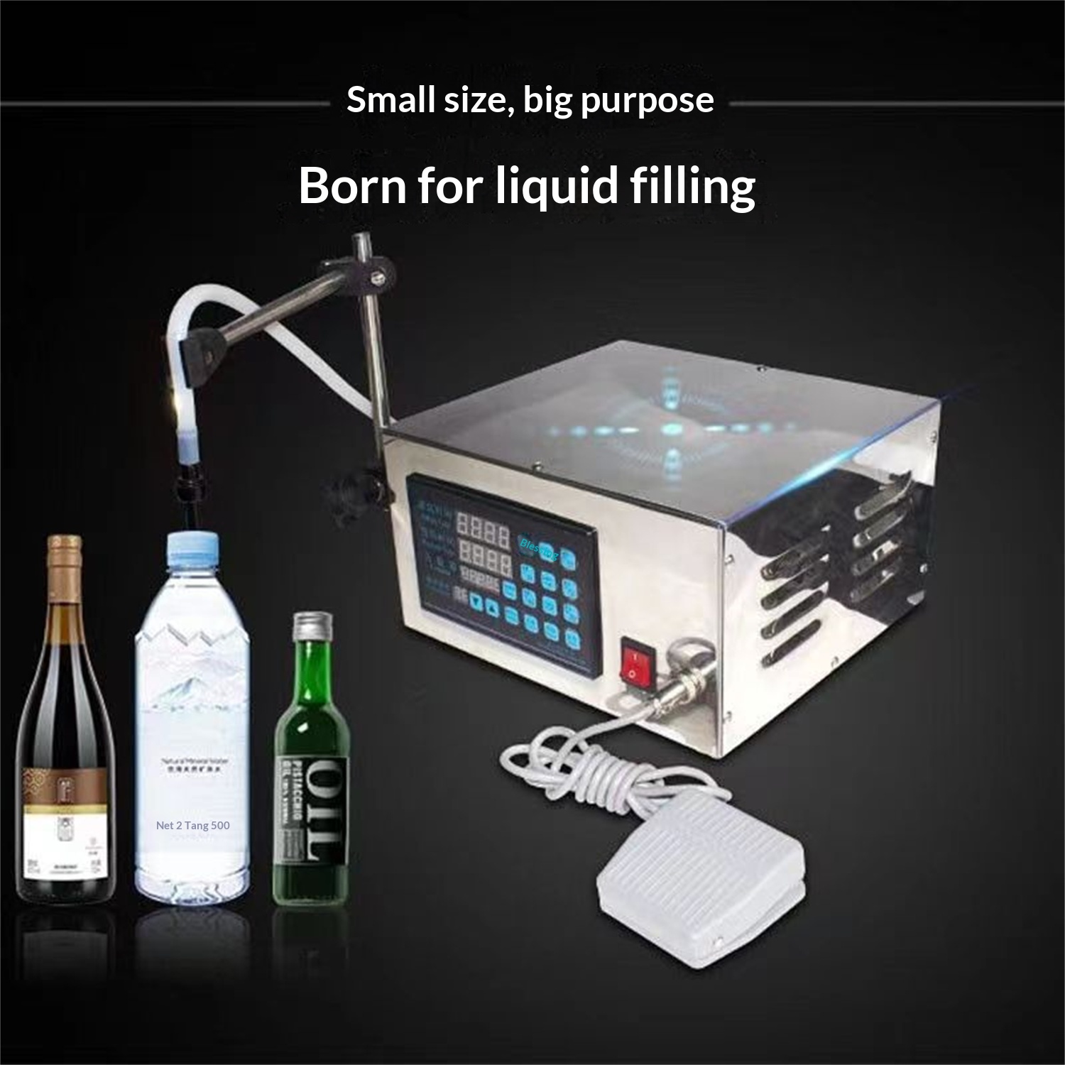 Numerical Control Liquid Filling Machine Small