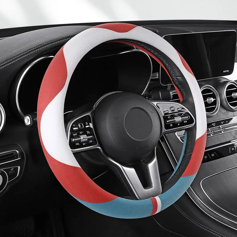 Fashionable Contoured Steering Wheel All-Season Universal Car Handle Cover