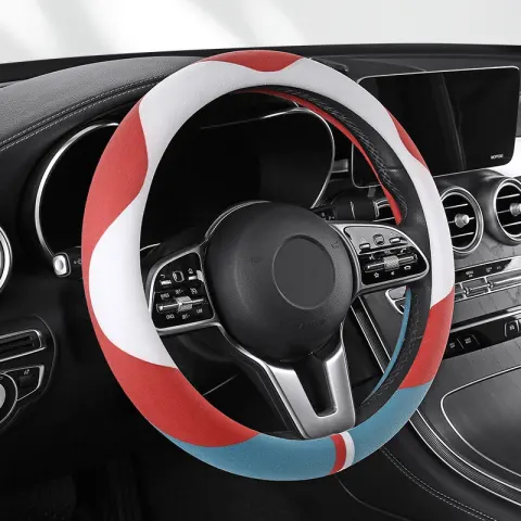 Fashionable Contoured Steering Wheel All-Season Universal Car Handle Cover