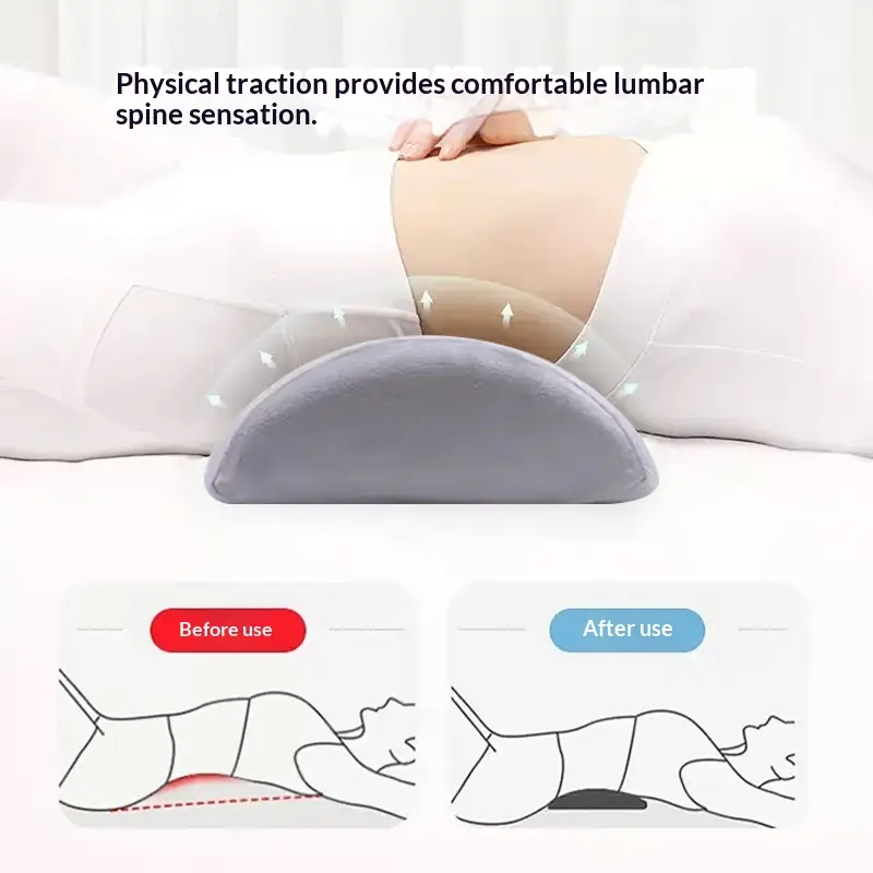 Semicircular Memory Foam Waist Pillow Neck Pillow