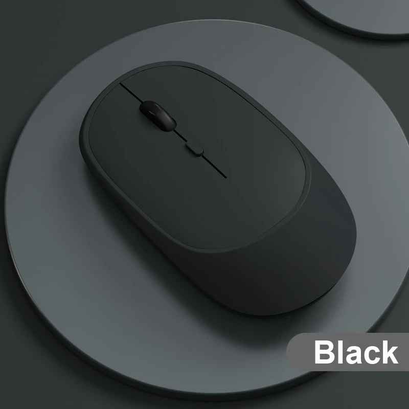 Color-block Bluetooth 24G Dual-mode Rechargeable Wireless Mouse 4