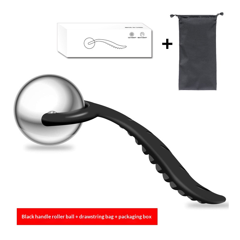 Stainless Steel Massage Roller Fitness Hot Cold Therapy Fascia Ball