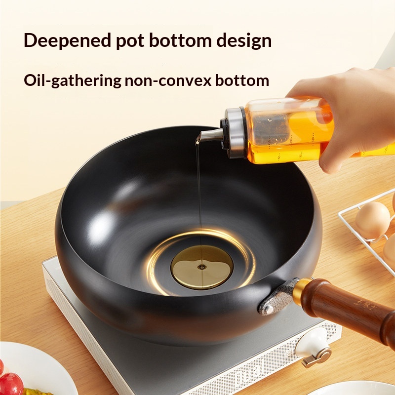 Wang Mazhi Large-capacity Wok Nonstick Home Cooking Pan — foto 2