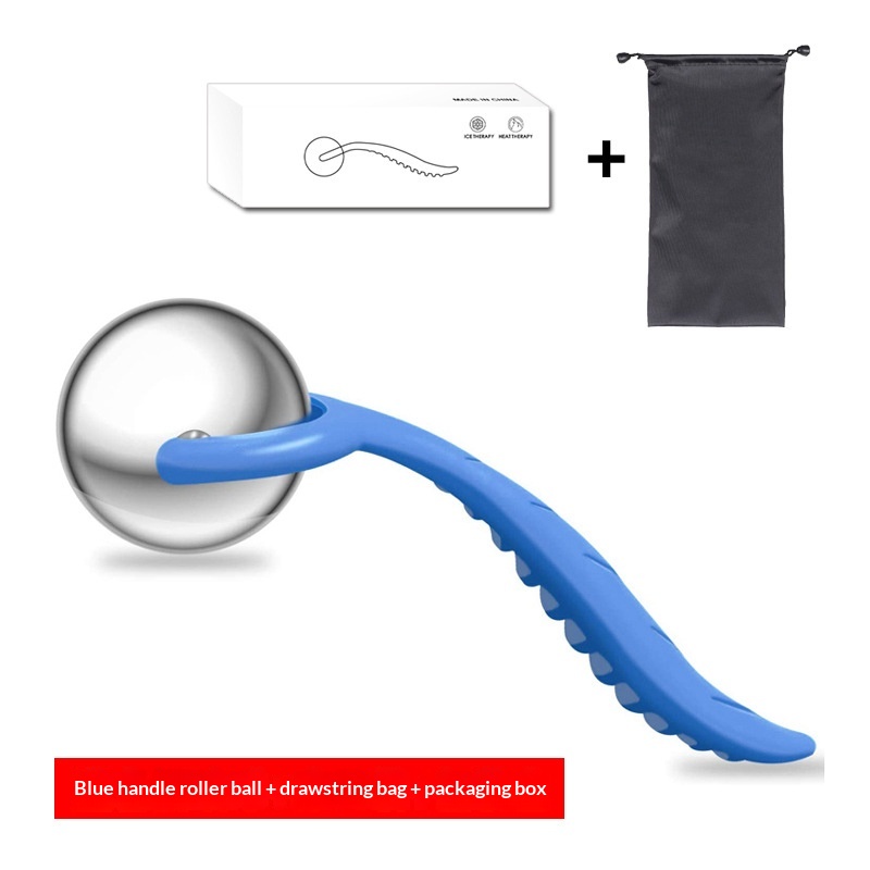 Stainless Steel Massage Roller Fitness Hot Cold Therapy Fascia Ball 6