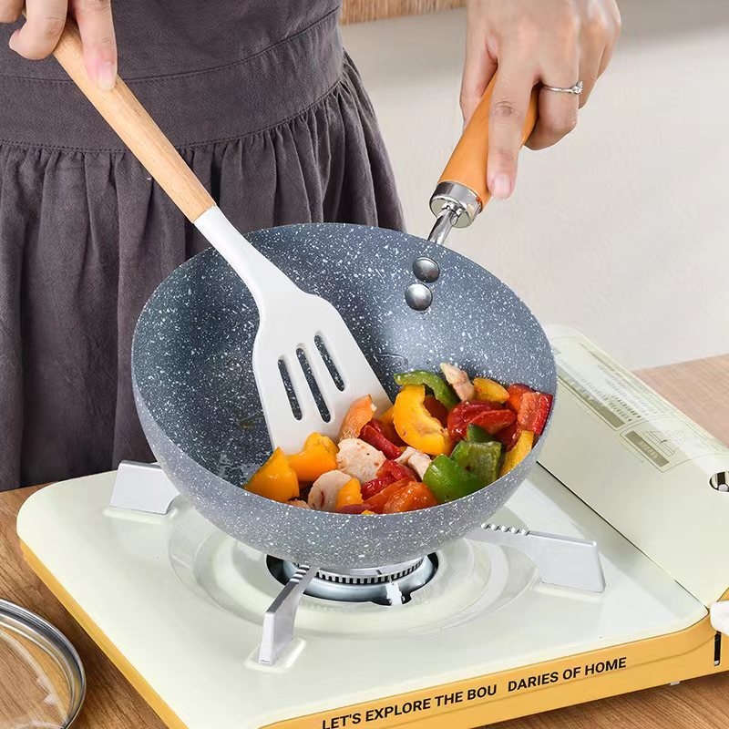 Maifanite Nonstick Pot Household Stir-fry Pan — foto 3