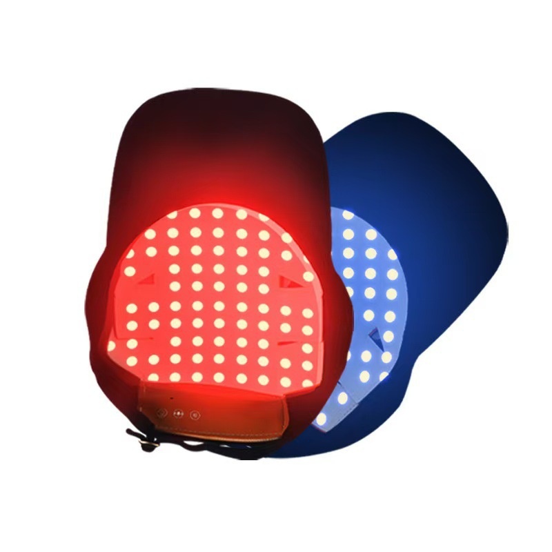 New Red-and-Blue Light Therapy Hair Care Cap