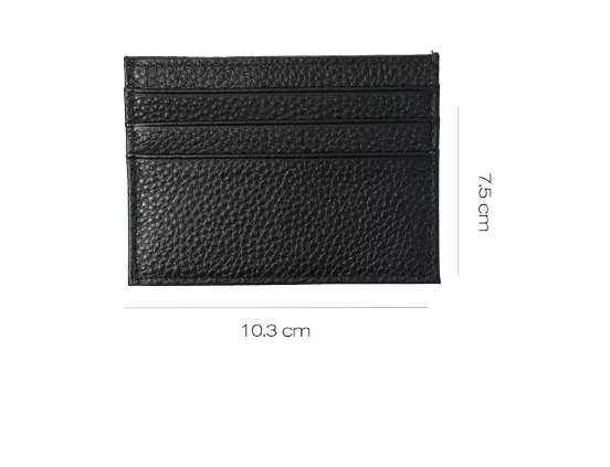 Simple, and Exquisite One-piece Card Holder Made Of Top-grain Cowhide. 21 0a8de707 dc71 45a0 9b8e 643ba6d4f004