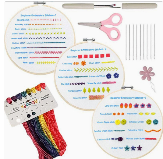 First Stitches Embroidery Kit - Image 5