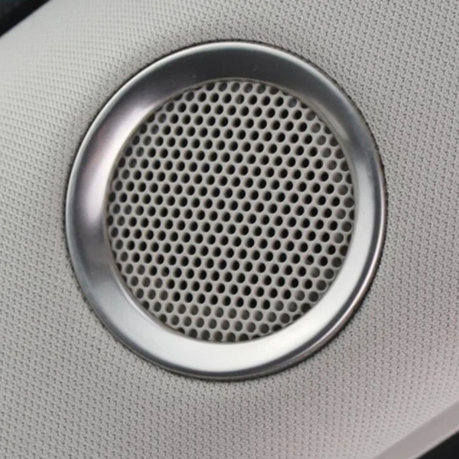 Car Front Pillar Audio Trim Ring A-pillar Speaker Decorative Ring