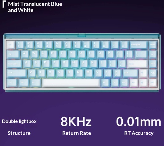 Three-mode Magnetic-axis Mechanical Gaming Keyboard For Esports 4