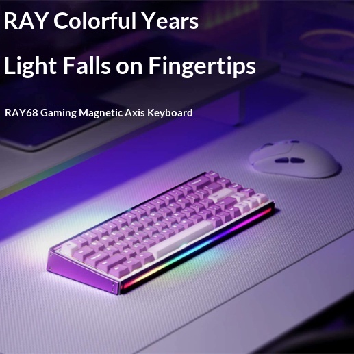 Three-mode Magnetic-axis Mechanical Gaming Keyboard For Esports