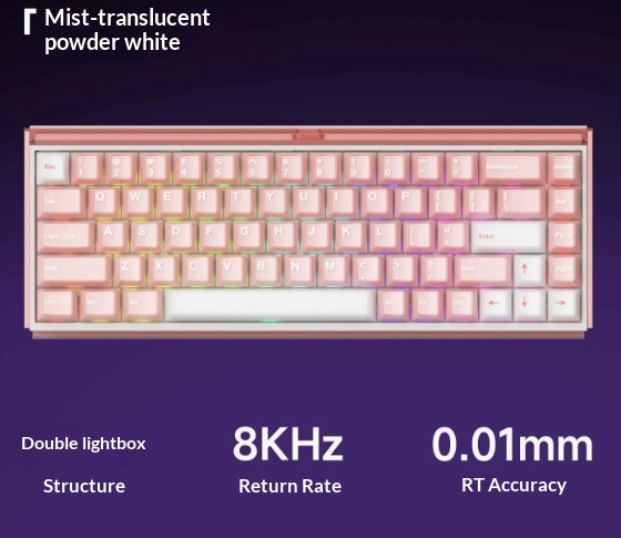 Three-mode Magnetic-axis Mechanical Gaming Keyboard For Esports 3