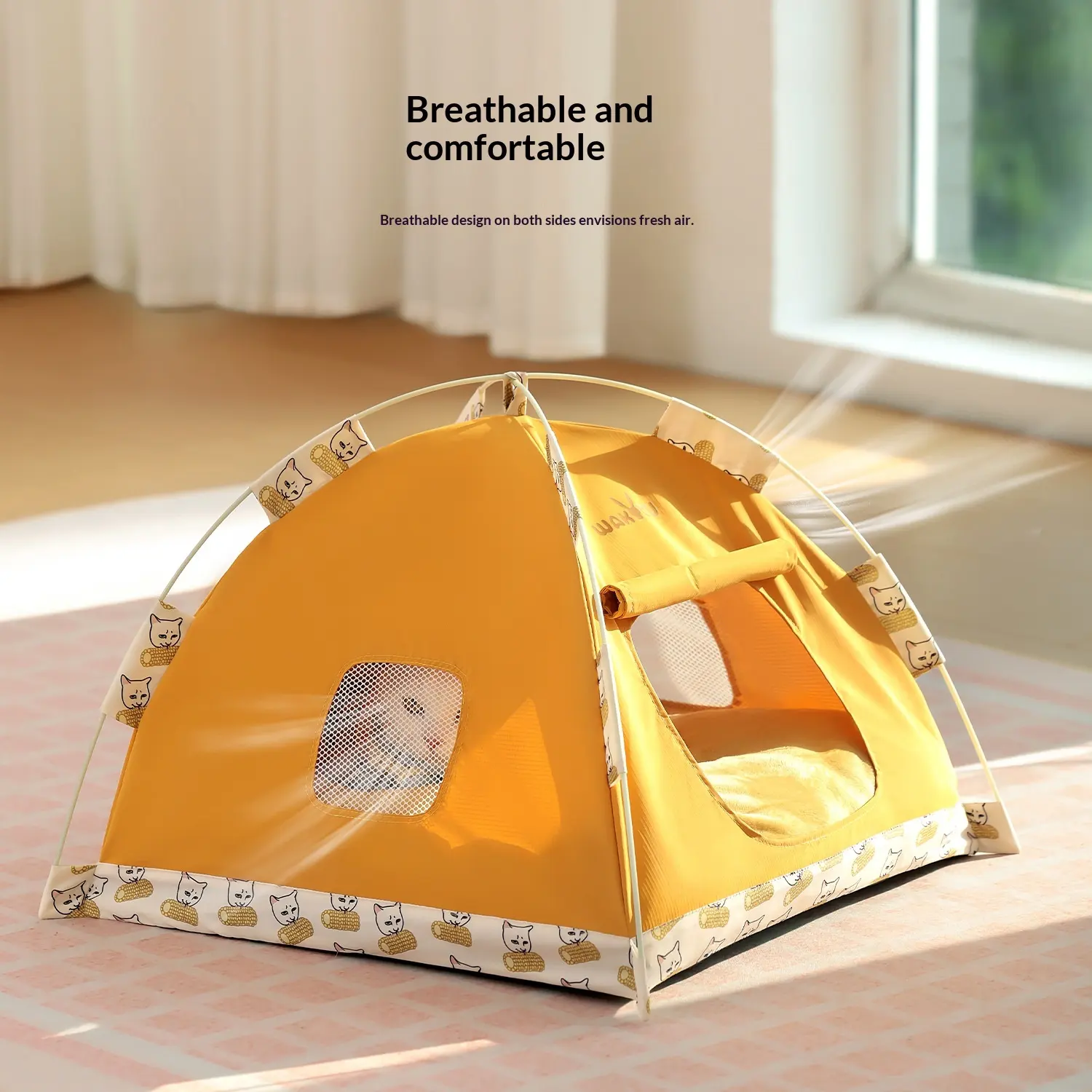 Four-Season Universal Windproof Pet TentCat Bed