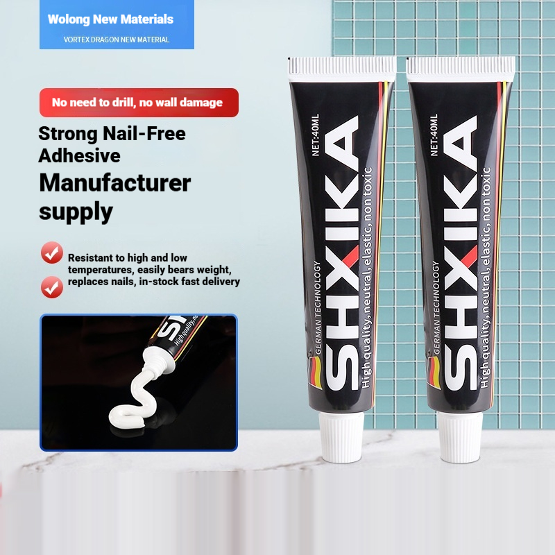 Nail-free Adhesive For Home Decorationwood Stainless Steel And Ceramic Auxiliary Bonding