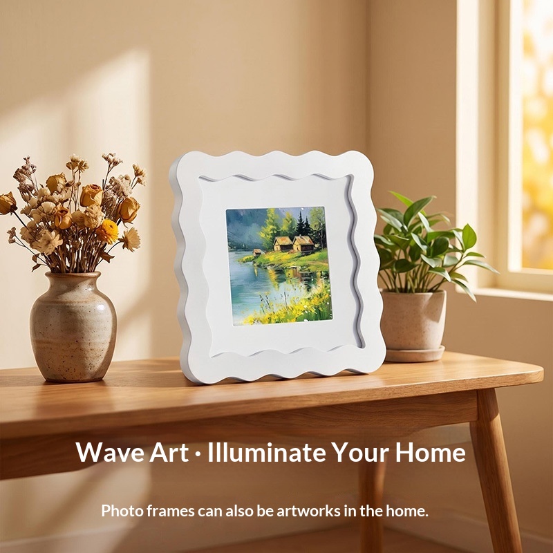 Household Creative Wavy-Edged Photo Frame