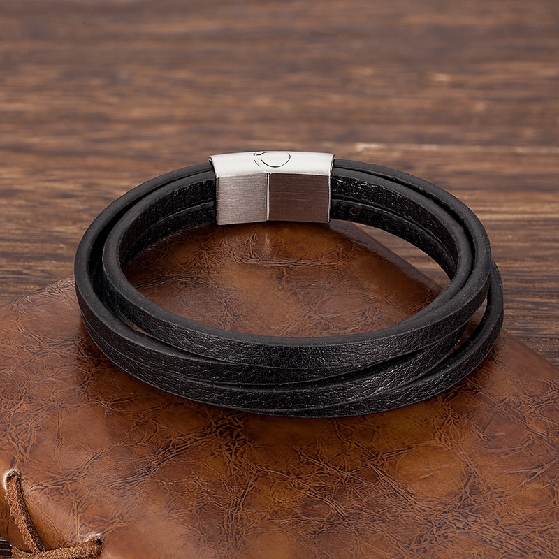 Stainless Steel Braided Rope Bracelet, picture 2 of 5