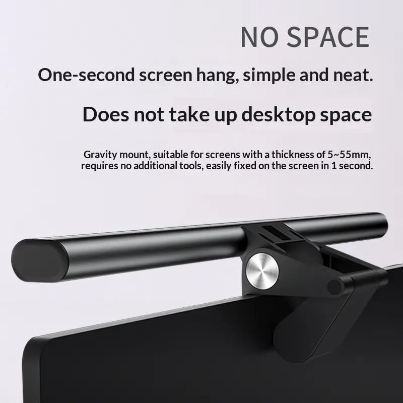 Computer LED Eyeprotective Screenmounted Lamp