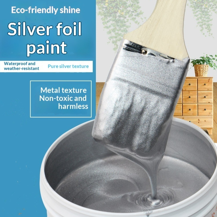 Oil-based Silver Paint For Rust Prevention And Waterproofing Of Automobiles