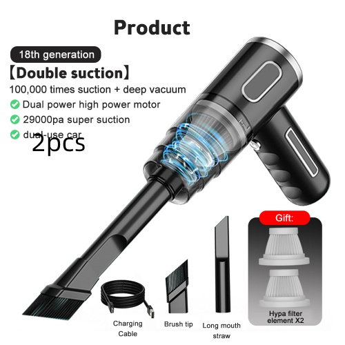 Home Handheld Portable Car Vacuum Cleaner thumbnail 4