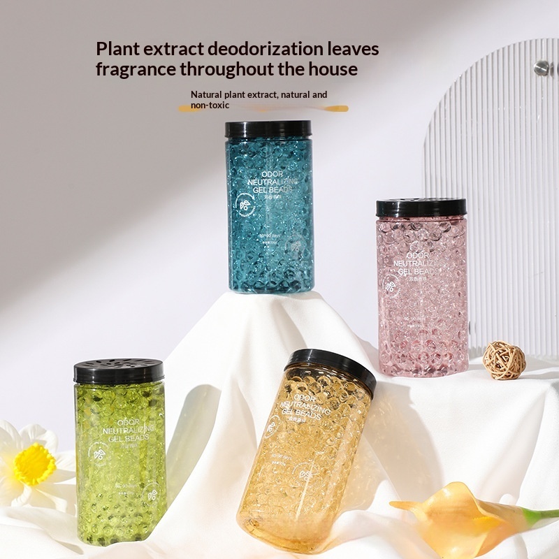Aromatic Crystal Bead Air Freshener For Toilets, Bathrooms