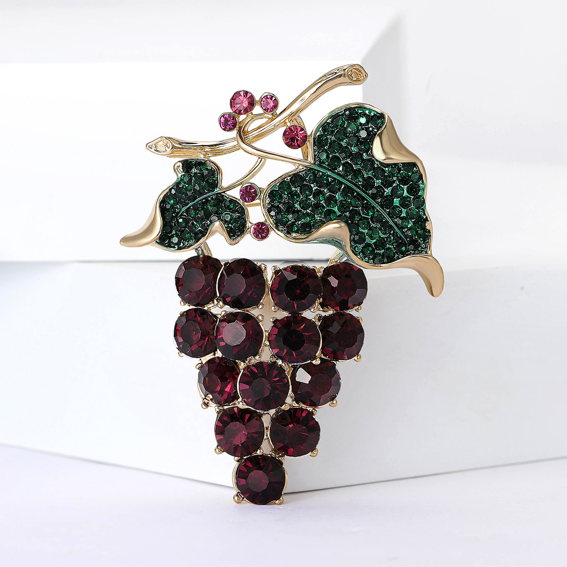 Crystal Butterfly Brooch
