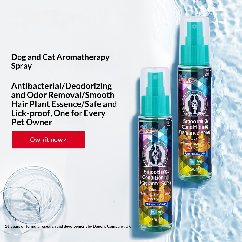 Long-lasting Fragrance Specially Formulated For Cats And Dogs