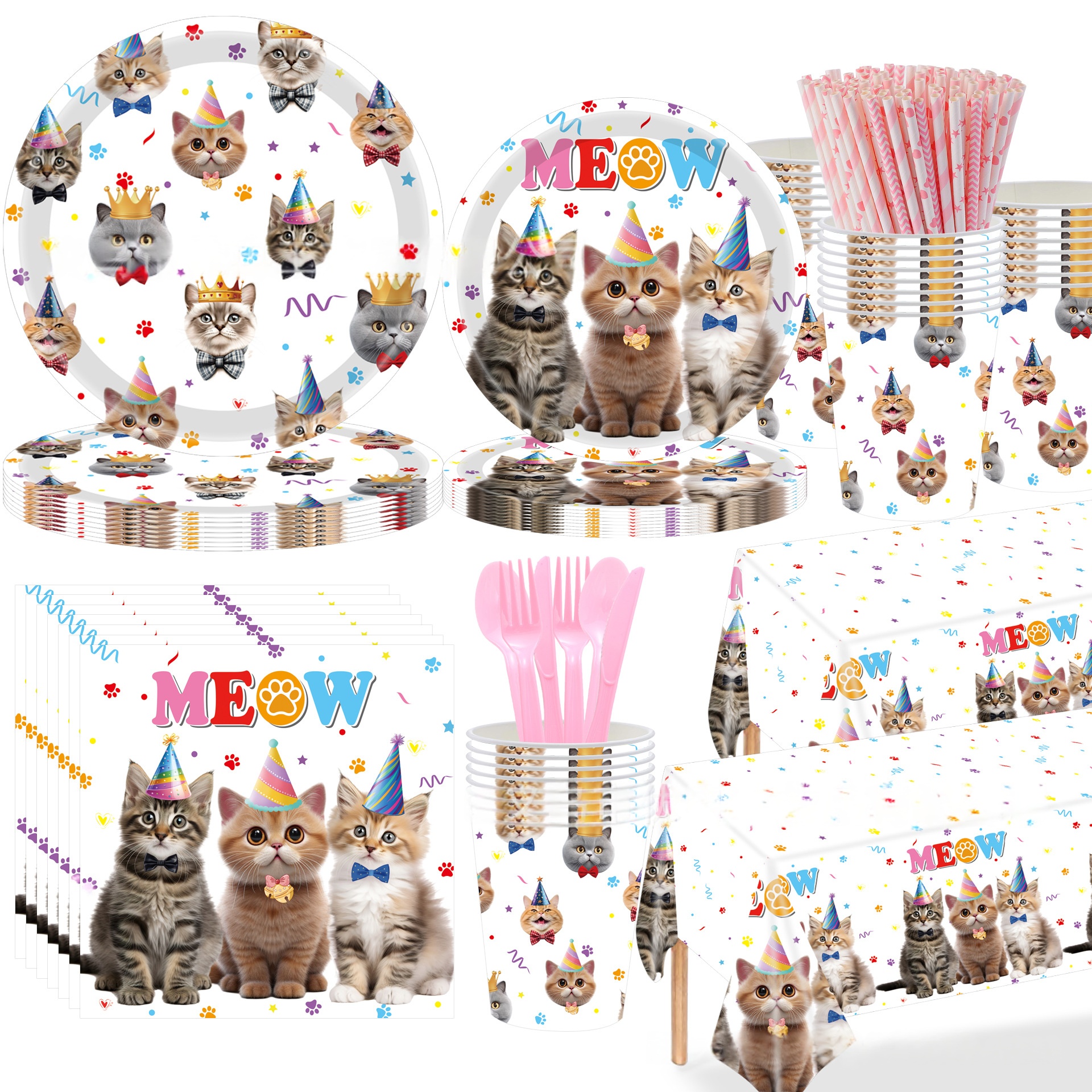 Party Set Decoration Supplies
