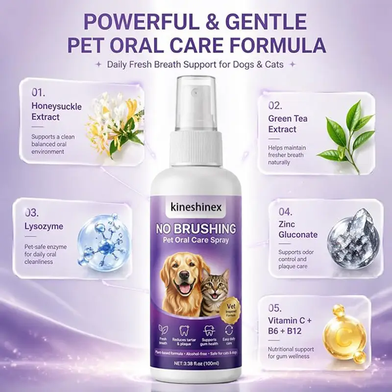 Breath Oral Care Pet Oral Care Spray