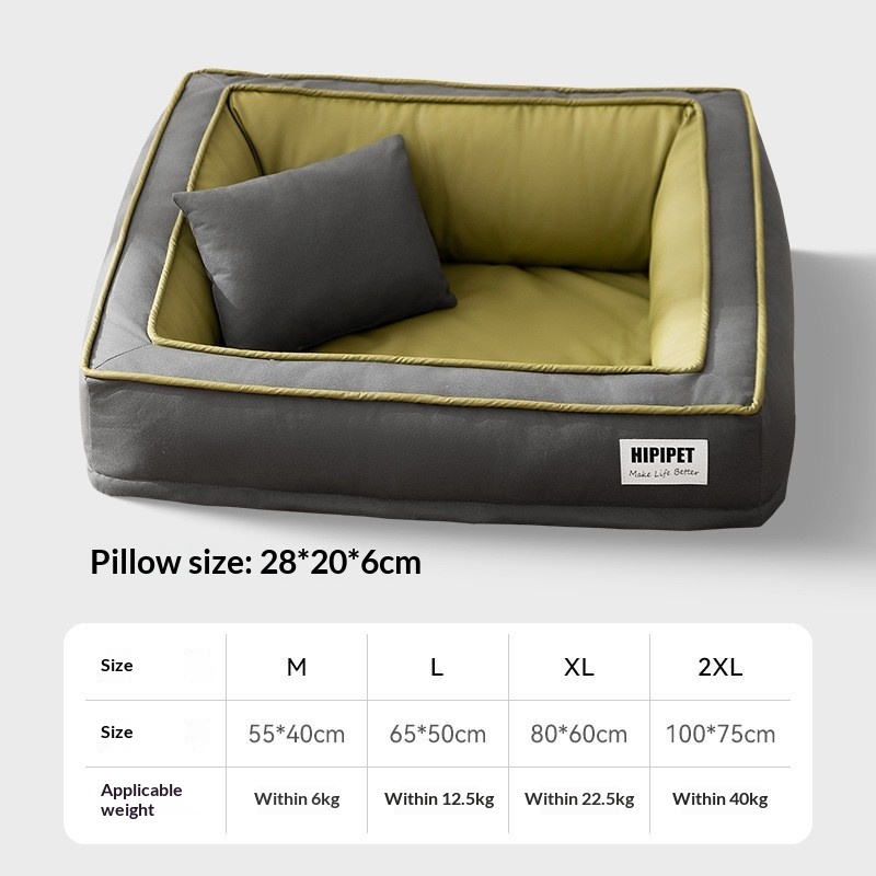 All-season Detachable And Washable Dog Bed Sofa For Small Dogs thumbnail 6