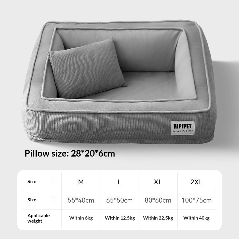 All-season Detachable And Washable Dog Bed Sofa For Small Dogs thumbnail 5