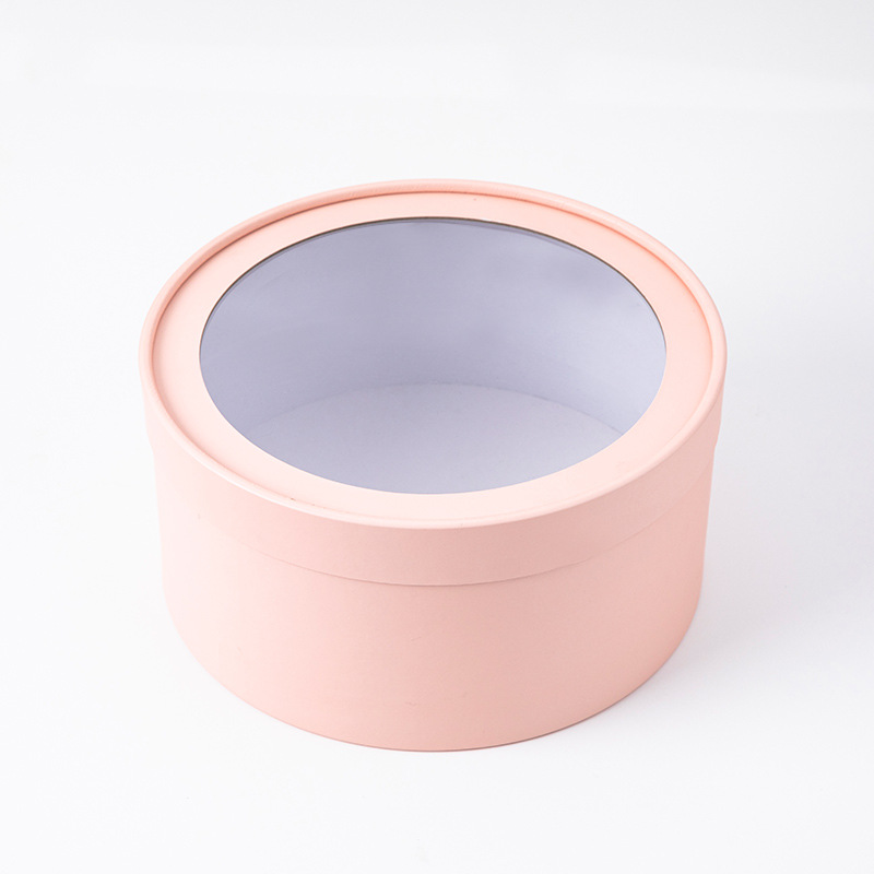 Round Clear Gift Box for Flowers, picture 4 of 4