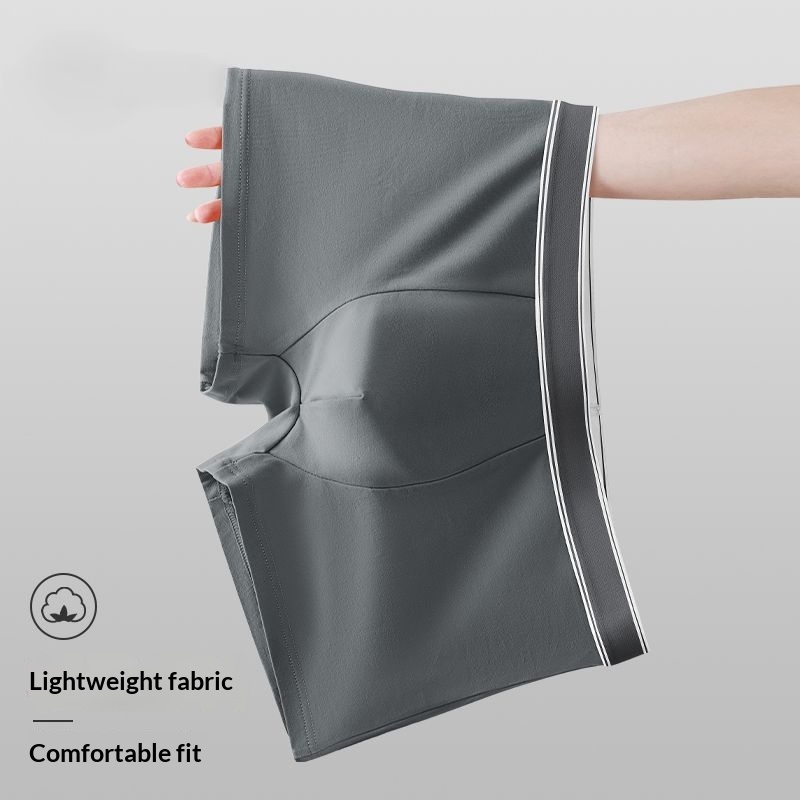 Mens Cotton Boxer Briefs, Simple And Elegant, With Graphene Antibacterial Properties thumbnail 4