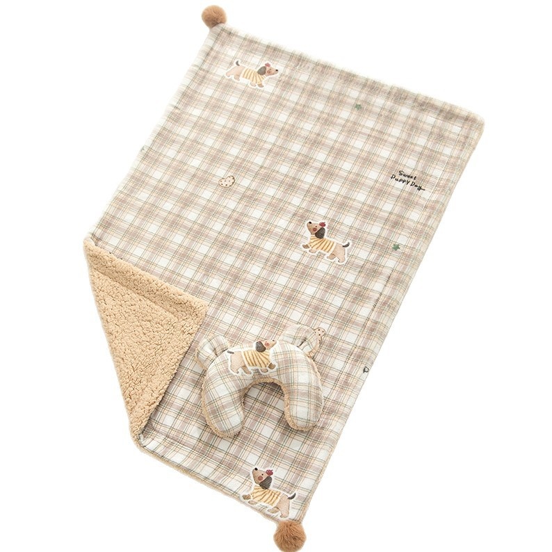 Thickened Pet Blanket All-season Universal For Teddy Dogs thumbnail 5
