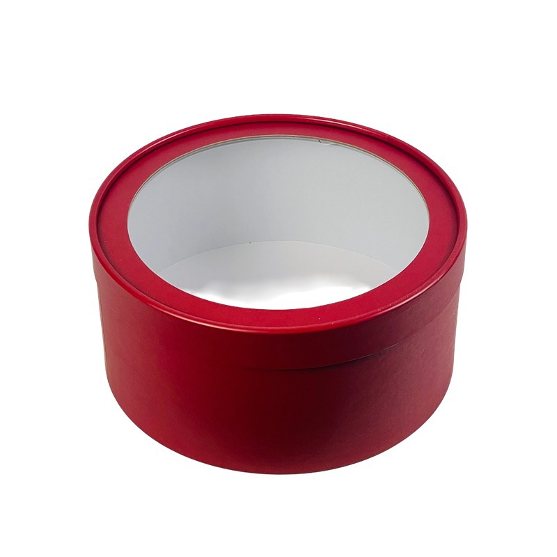 Round Clear Gift Box for Flowers, picture 3 of 4